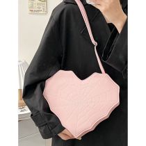 Fashion Pink Pu Spider Web Backpack