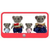 Fashion 15 Koalas And A Family Of Four Plastic Childrens Simulated Animal Toys