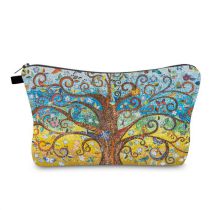 Fashion Color Polyester Tree Of Life Printed Storage Bag
