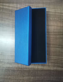 Fashion Rectangular Blue Gift Box Paper Rectangular Packaging Box
