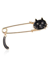 Fashion 4# Alloy Cat Pin