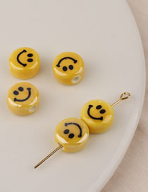 Fashion 4#11mm Smiling Face (one) Smiley Ceramic Bead Beading Accessory