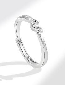 Fashion Platinum (women's Models) Pure Copper Geometric Ring