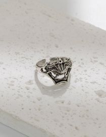 Fashion Silver Alloy Demon Ring