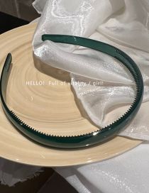Fashion Forest Green Acrylic Smooth Hair Band