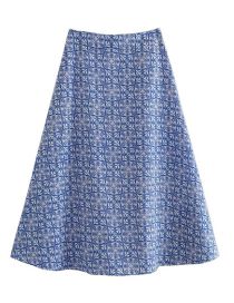 Fashion Skirt Polyester Printed Skirt