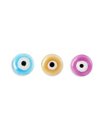 Fashion Mixed Color Ceramic Colored Eye Beads