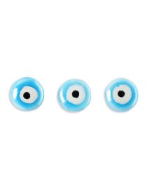 Fashion Light Blue Ceramic Colored Eye Beads