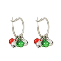 Fashion 10# Alloy Colored Bell Earrings