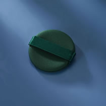 Fashion Dark Green (bare Goods) Geometric Round Sponge Makeup Air Cushion