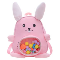 Fashion Pink Cartoon Bunny Children's Backpack