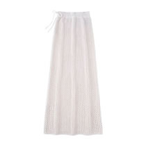 Fashion Off White Crochet Skirt