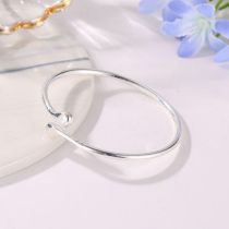 Fashion Bracelet Silver Single Style K6107 Alloy Water Drop Bracelet