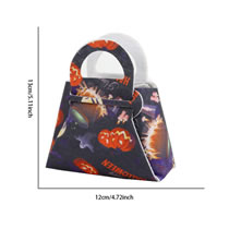 Fashion Pumpkin Ghost Potion Non-woven Printed Large Capacity Tote Bag