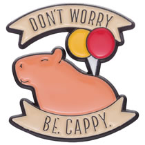 Fashion Capybara Alloy Cartoon Capybara Brooch