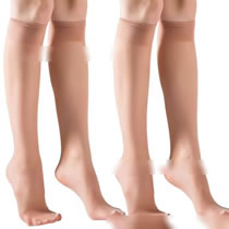 Fashion Thin Complexion Calf Socks Sheer Stockings