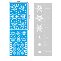 Fashion Snowflake Sticker Bq012 Christmas Window Stickers