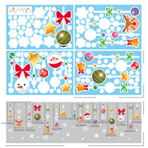 Fashion Christmas Pendant Bq085 Christmas Window Stickers
