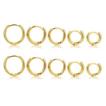 Fashion 3# Alloy Geometric Round Earring Set