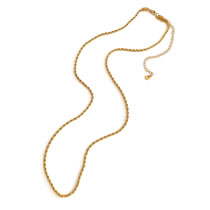 Fashion Gold Stainless Steel Twist Chain Waist Chain