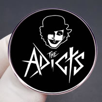 Fashion The Adicts Clown Band Alloy Lacquer Geometric Brooch