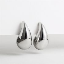 Fashion Silver Metal Drop Earrings(small)