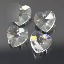 Fashion White Transparent 30 Pieces Love Crystal Diy Accessories