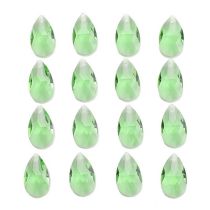 Fashion Light Green 20 Pieces Drop-shaped Crystal Diy Accessories