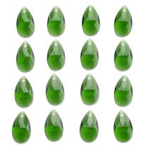 Fashion Grass Green 20pcs Drop-shaped Crystal Diy Accessories