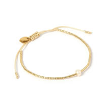 Fashion 2# Rice Bead Pearl Beaded Bracelet