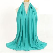Fashion 15# Chiffon Solid Color Silk Scarf