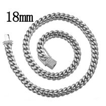 Fashion 18mm22cm Bracelet Stainless Steel Geometric Link Bracelet
