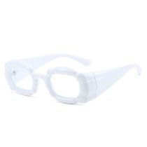 Fashion White Frame Pc Inflatable Square Puff Flat Mirror