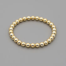 Fashion 2# Copper Bead Beaded Bracelet