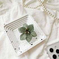 Fashion Epoxy Bracket-lotus-green Flower Mobile Phone Airbag Holder