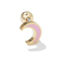 Fashion 46# Copper And Diamond Geometric Piercing Stud Earrings