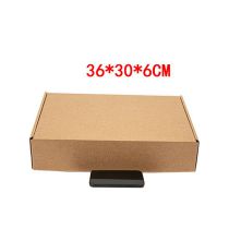 Fashion T6:36*30*6cm Three Layers Of Extra Hard B Pit Kraft Paper Square Packing Carton