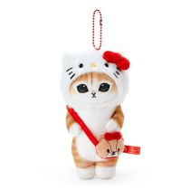 Fashion 15cm Standing Kt Cat (shark Cat) Cotton Plush Pendant Doll