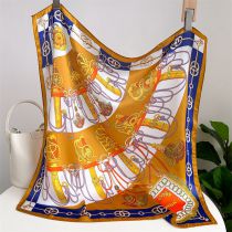 Fashion 4# Polyester Printed Silk Scarf