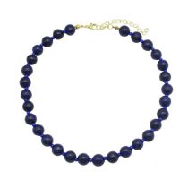 Fashion Gold Alloy Ball Bead Necklace