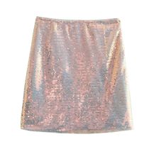 Fashion Color Sequined Skirt