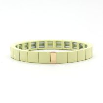 Fashion 11# Alloy Geometric Square Beaded Bracelet