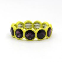 Fashion 6# Geometric Round Crystal Bracelet