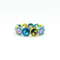 Fashion 12# Geometric Round Crystal Bracelet