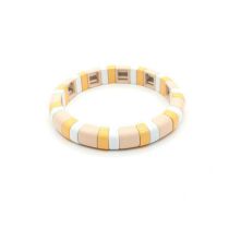 Fashion 7# Alloy Geometric Color Matching Bracelet