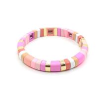 Fashion 19# Alloy Geometric Color Matching Bracelet