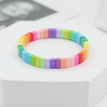 Fashion 3# Alloy Geometric Letter Bracelet