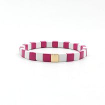Fashion Color 10 Alloy Paint Geometric Bracelet
