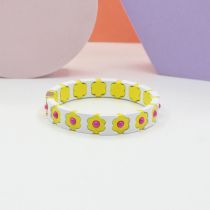 Fashion Style 23 Alloy Paint Geometric Flower Bracelet