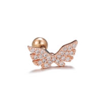Fashion 15# Copper Diamond Geometric Piercing Nails